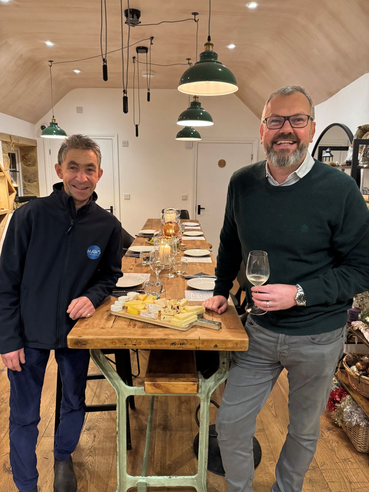 Festive Cheese & Wine