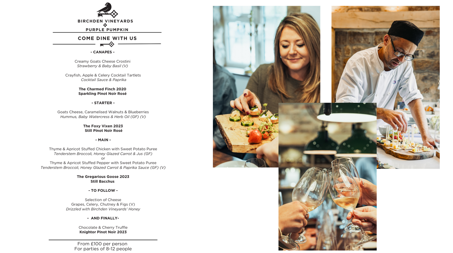 The Perfect Pairing Menu