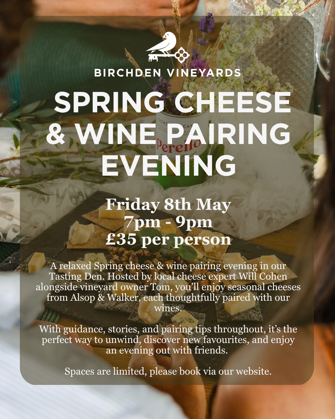 What's on this Spring at Birchden Vineyards