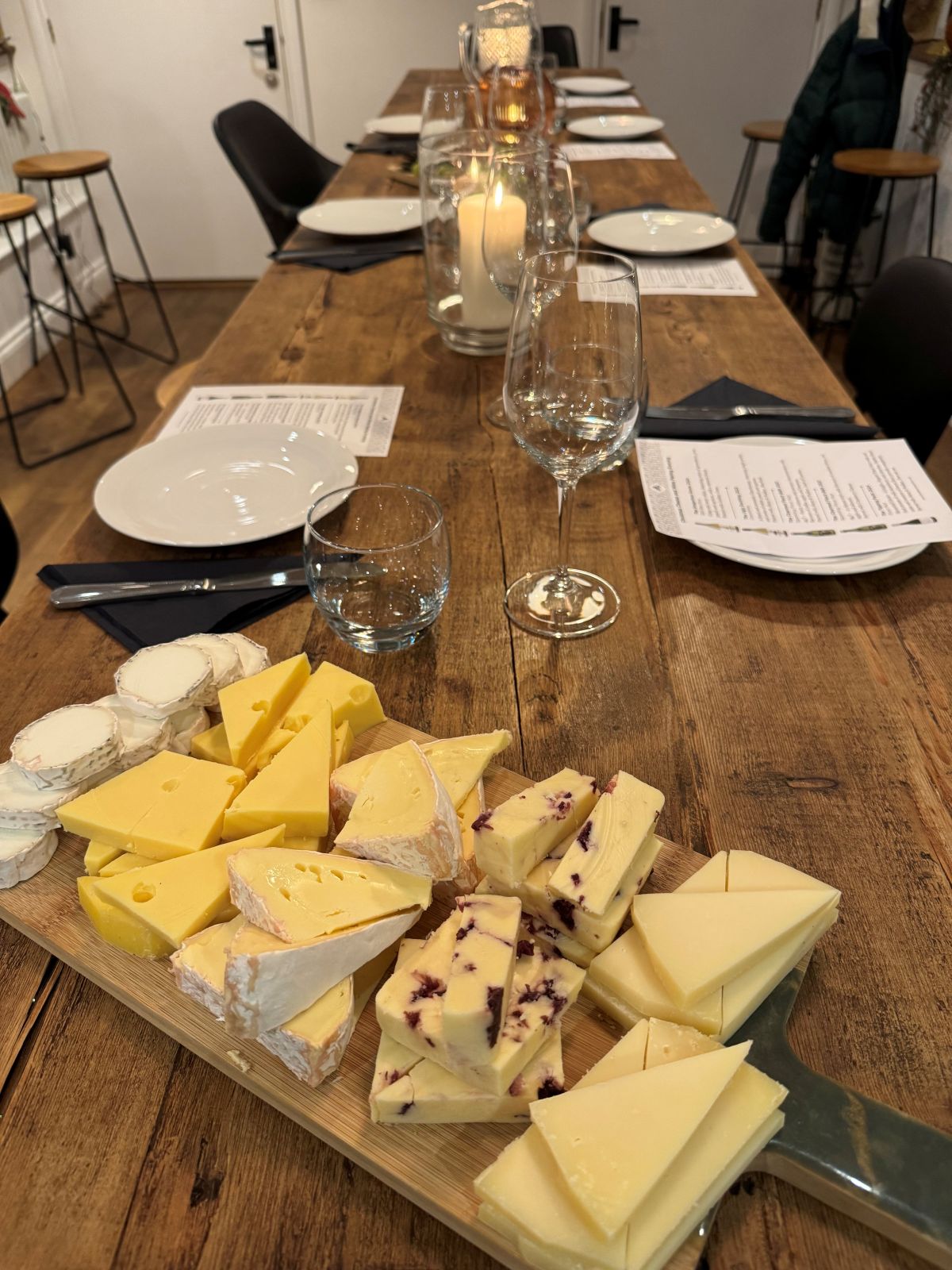 Spring Cheese and Wine Pairing Evening